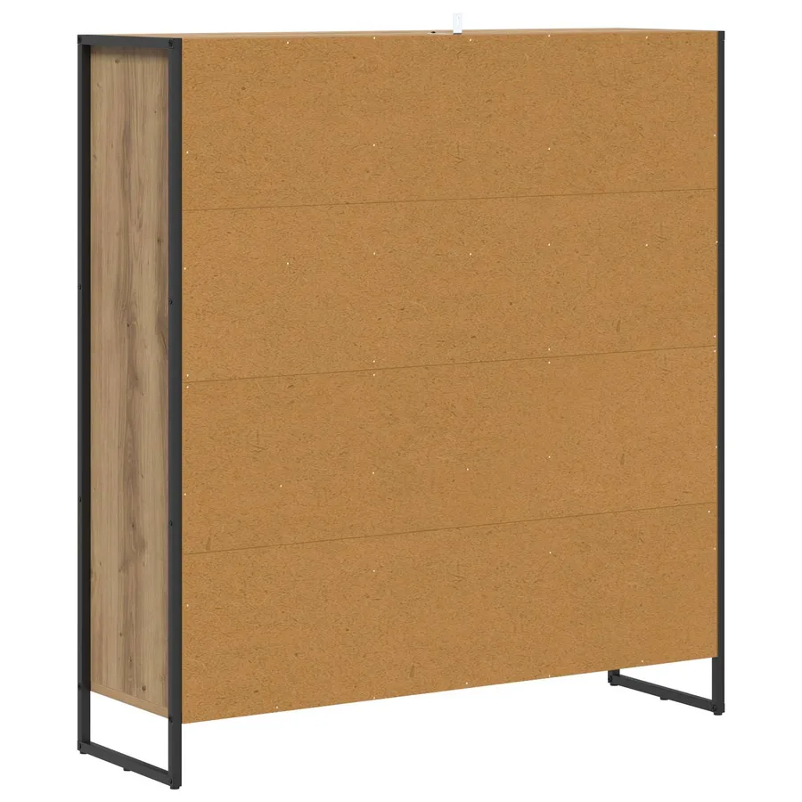 Bibliothèque 99,5 x 30 x 108,5 cm Bois d'ingénierie - 7