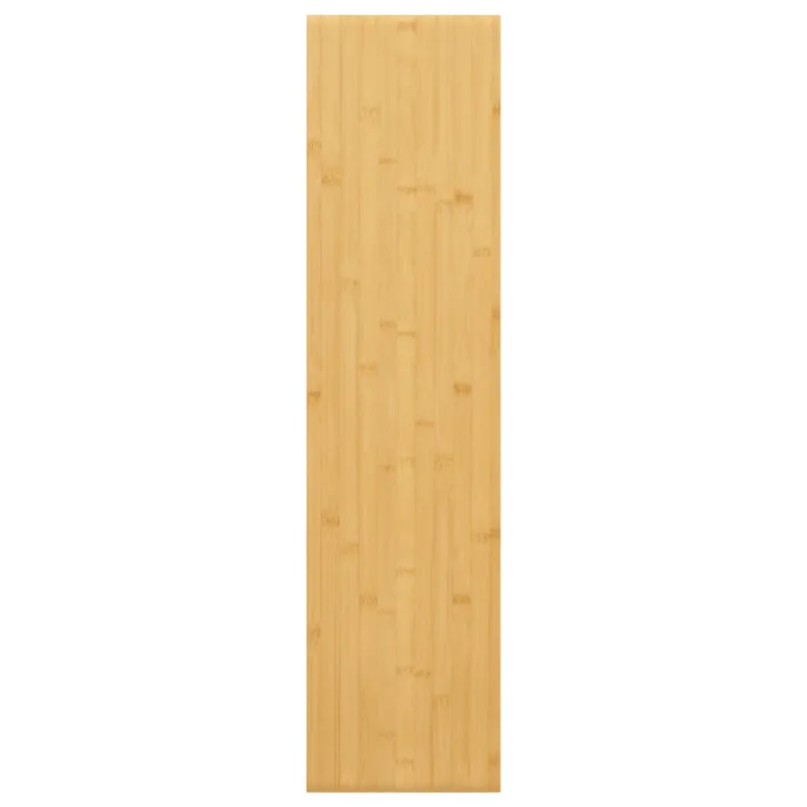 Étagère murale 80x20x1,5 cm bambou - 2