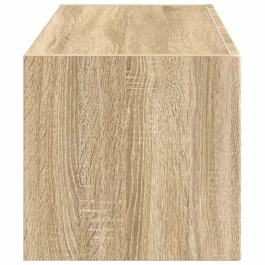 Meuble TV mural Sonoma 78,5 x 31 x 29,5 cm Bois d'ingénierie - 7