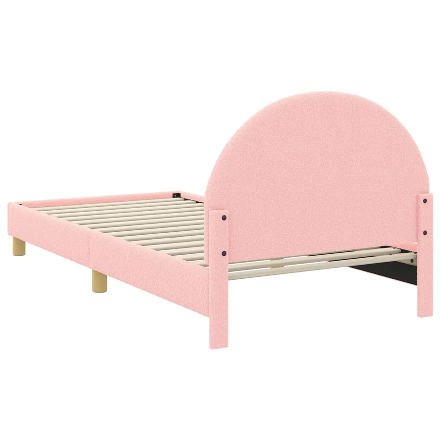 Cadre de lit pour enfants avec tête de lit Rose 80 x 200 cm - 6