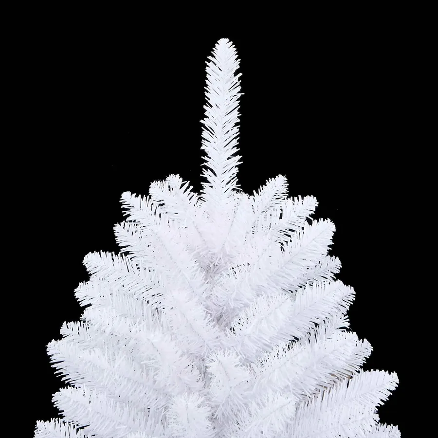 Sapin de Noël Artificiel à Branches Articulées Blanc 150 cm - 10