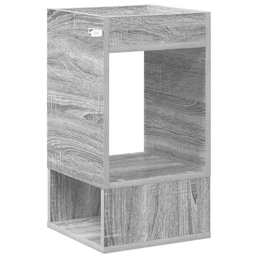 Table d'appoint Gris Sonoma 30 x 30 x 56 cm Bois d'ingénierie - 7