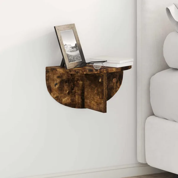 Étagère Murale Chêne fumé 38 x 19 x 19 cm Bois d'ingénierie