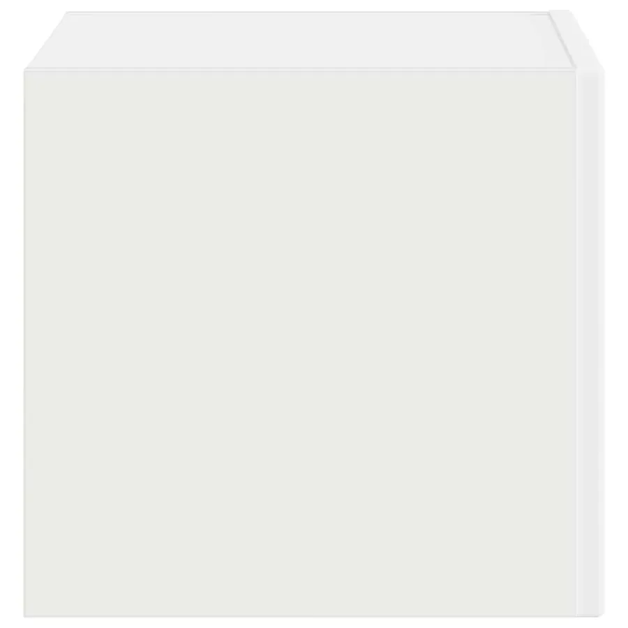 Meuble TV mural Blanc 39 x 31 x 29,5 cm Bois d'ingénierie - 7
