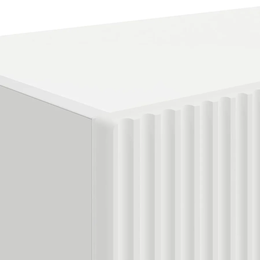Meuble TV mural Blanc 39 x 31 x 29,5 cm Bois d'ingénierie - 9