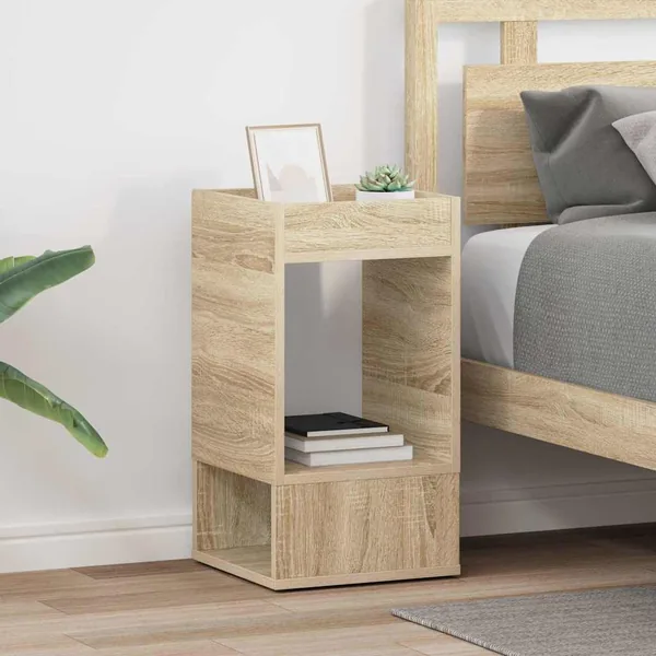 Table d'appoint 2 pcs Chêne Sonoma 30 x 30 x 56 cm