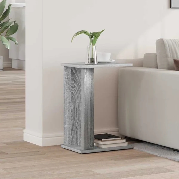 Table d'appoint Gris Sonoma 35 x 25 x 50 cm Bois d'ingénierie