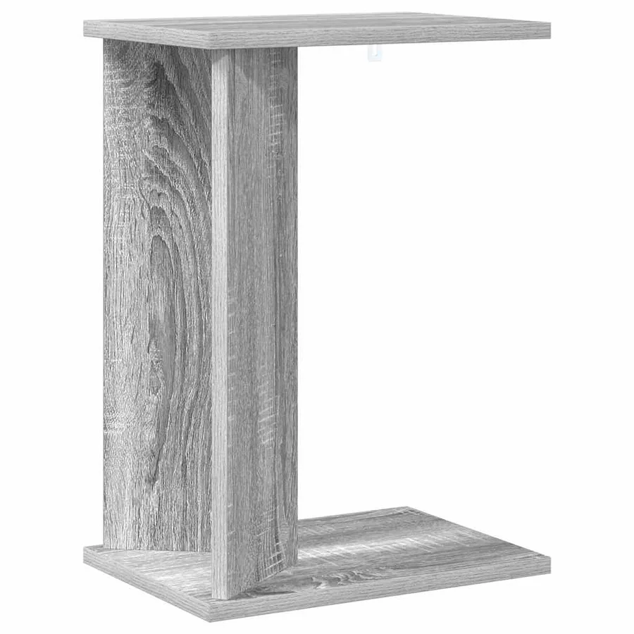 Table d'appoint Gris Sonoma 35 x 25 x 50 cm Bois d'ingénierie - 2