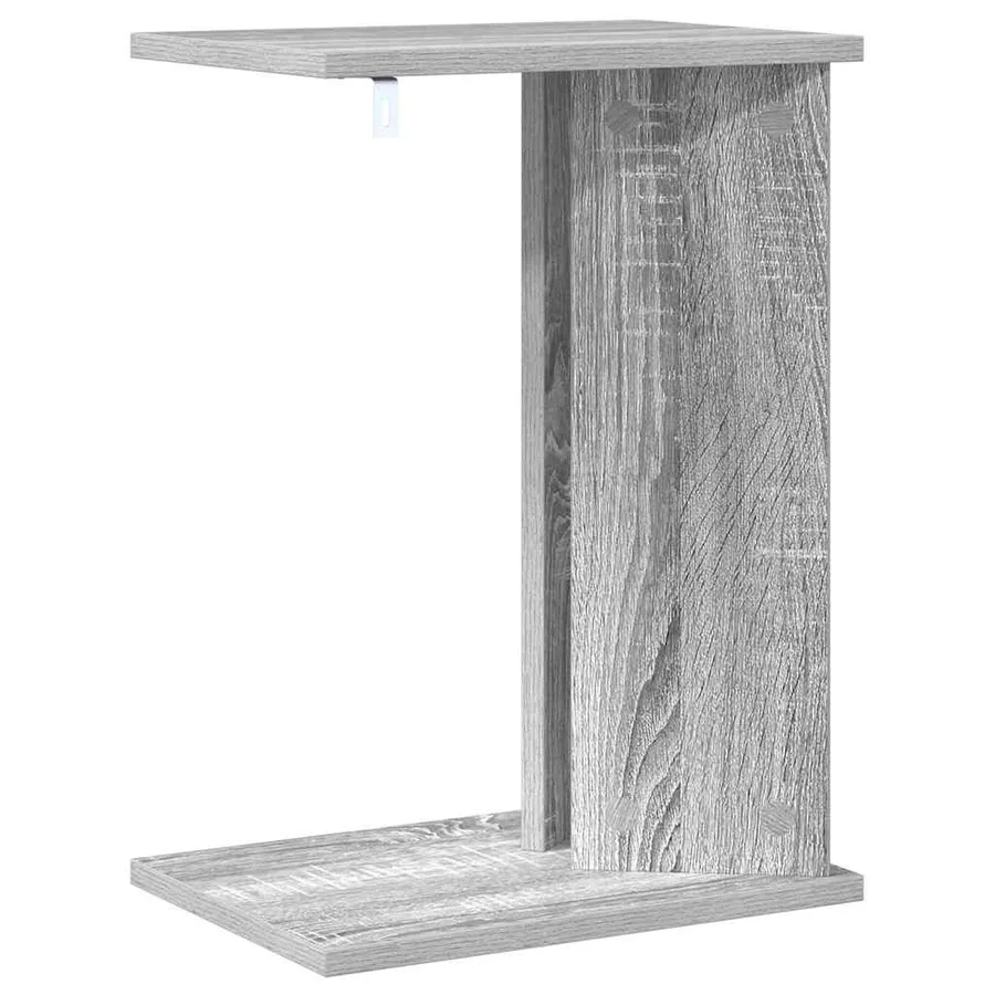 Table d'appoint Gris Sonoma 35 x 25 x 50 cm Bois d'ingénierie - 7