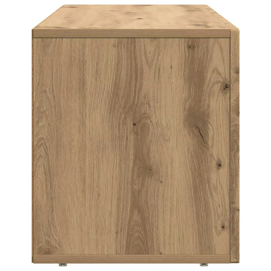 Meuble TV ELST 100 x 35 x 40 cm Chêne artisanal - 6