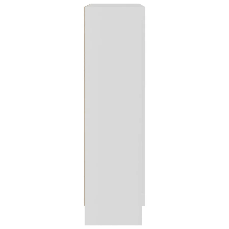 Bibliothèque Blanc 82,5x30,5x115 cm Bois d'ingénierie - 6
