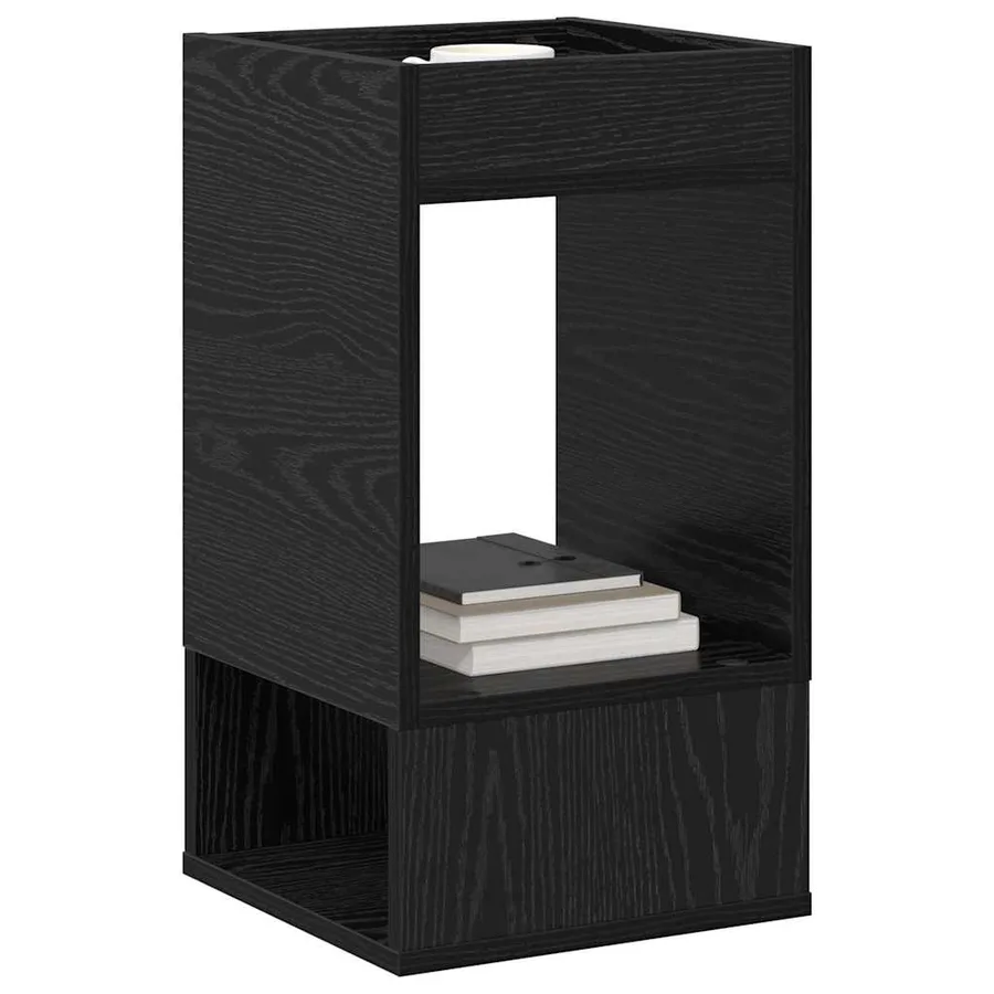Table d'appoint 2 pcs Chêne noir 30 x 30 x 56 cm - 3