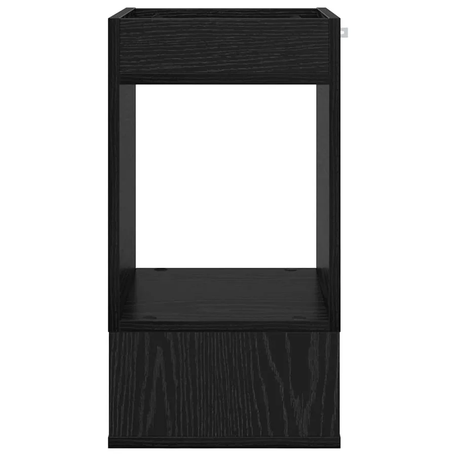Table d'appoint 2 pcs Chêne noir 30 x 30 x 56 cm - 6