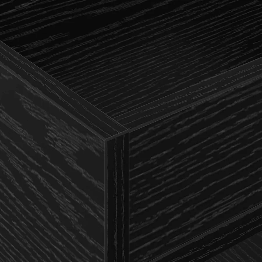 Table d'appoint 2 pcs Chêne noir 30 x 30 x 56 cm - 9