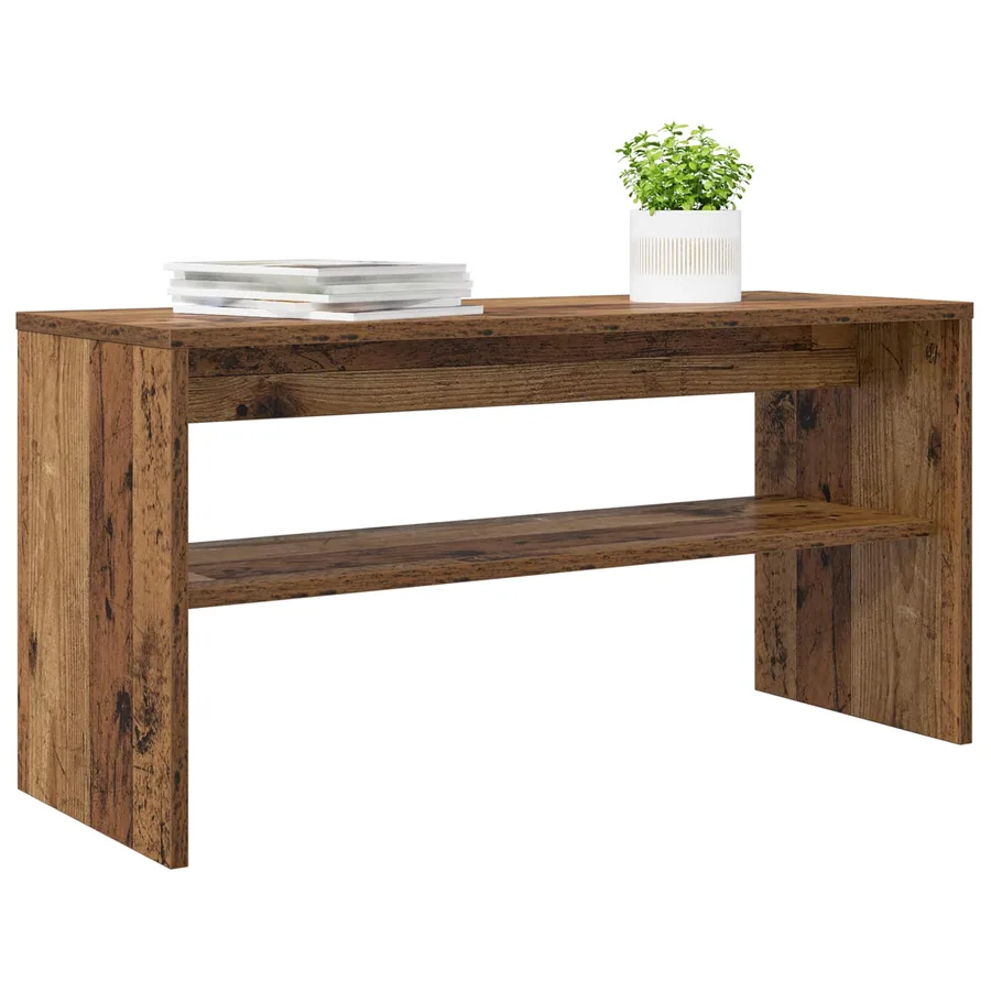 Meuble TV Bois ancien 80 x 30 x 40 cm Bois d'ingénierie - 3