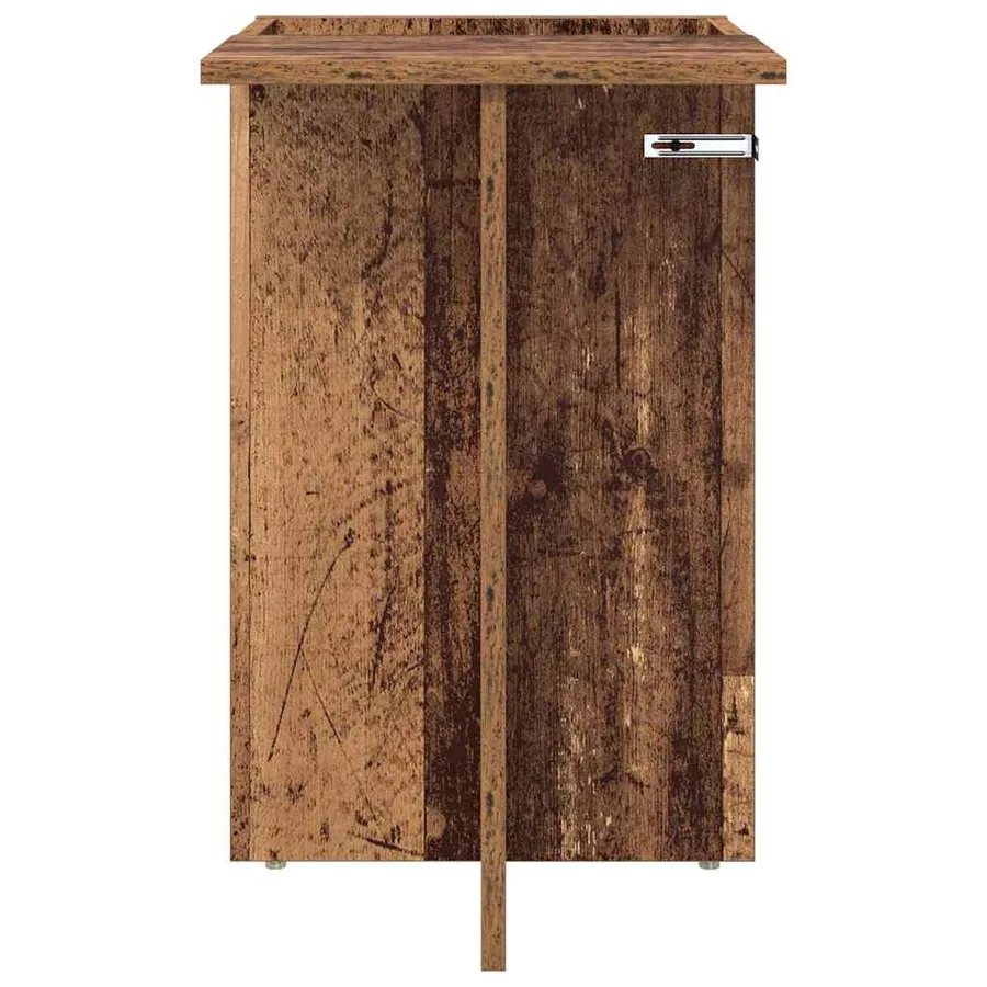 Table d'appoint Bois ancien 35 x 40 x 55 cm Bois d'ingénierie - 5
