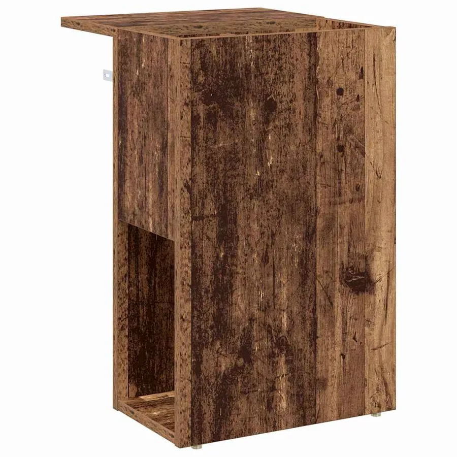 Table d'appoint Bois ancien 35 x 40 x 55 cm Bois d'ingénierie - 7