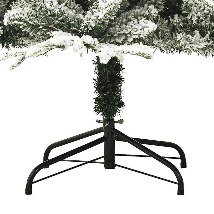 Arbre de Noël artificiel pré-éclairé avec ensemble de boules - 15
