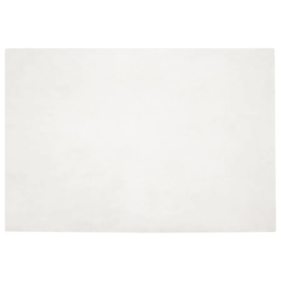 Tapis antidérapant en fausse de lapin OLITE Crème 120 x 170 cm - 2