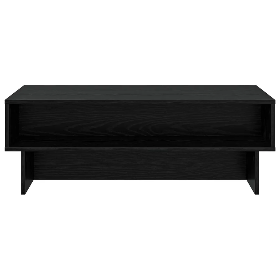 Table basse Chêne noir 100 x 46 x 35 cm Bois d'ingénierie - 5