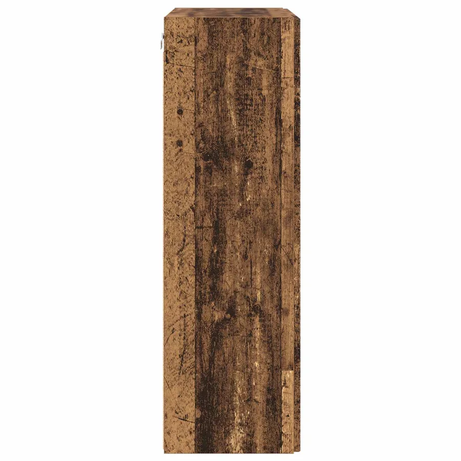 Meuble TV mural Montage mural Bois Ancien 59,5 x 31 x 100 cm - 7