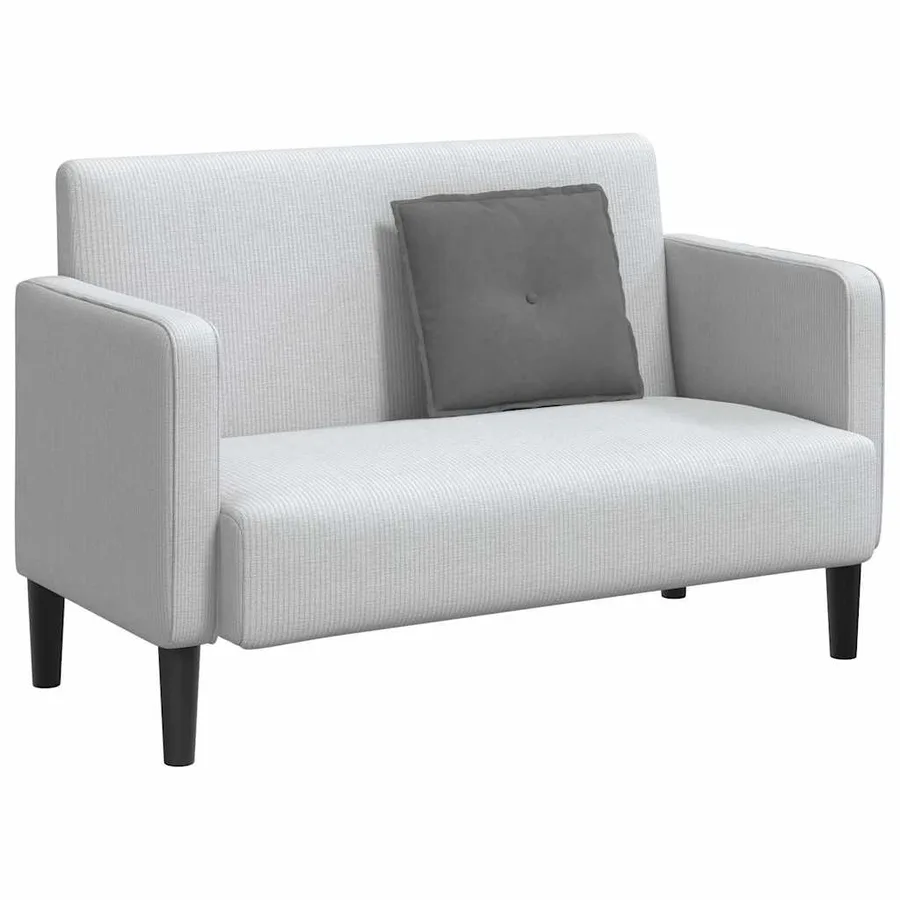 Coussin de Dos Gris foncé 50 x 45 cm Tissu en microfibre - 3