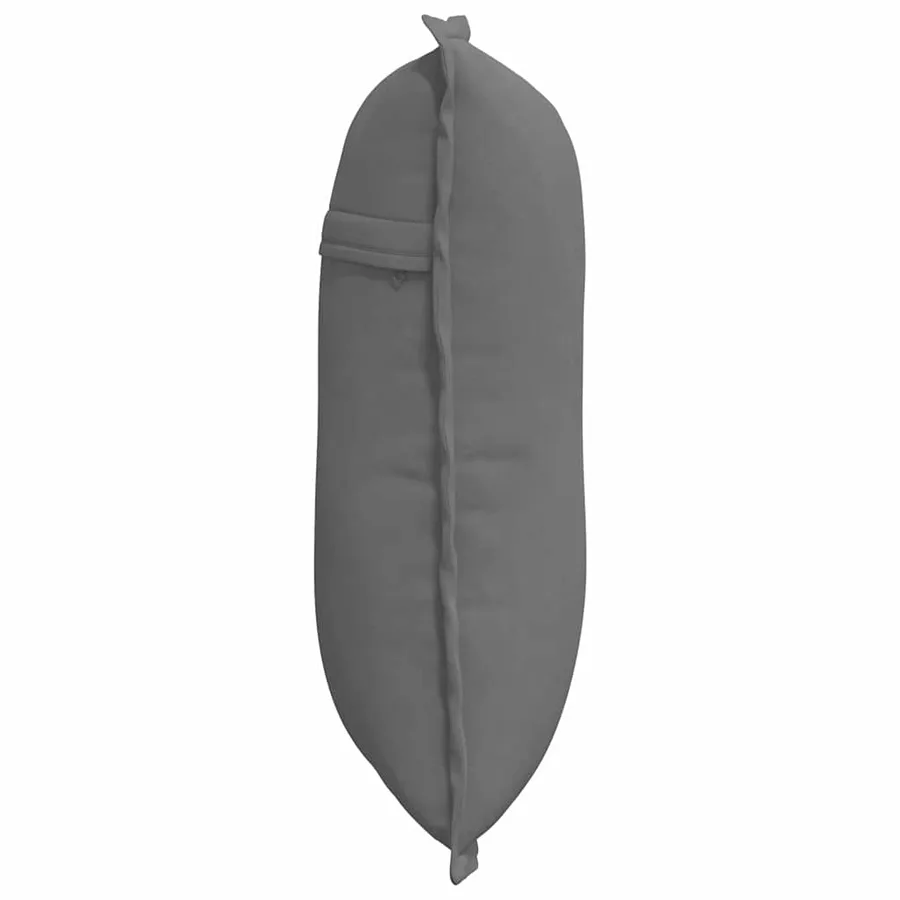 Coussin de Dos Gris foncé 50 x 45 cm Tissu en microfibre - 6
