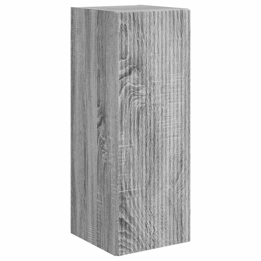 Ensemble de meuble TV mural 4 pcs Gris Sonoma Bois d'ingénierie - 6