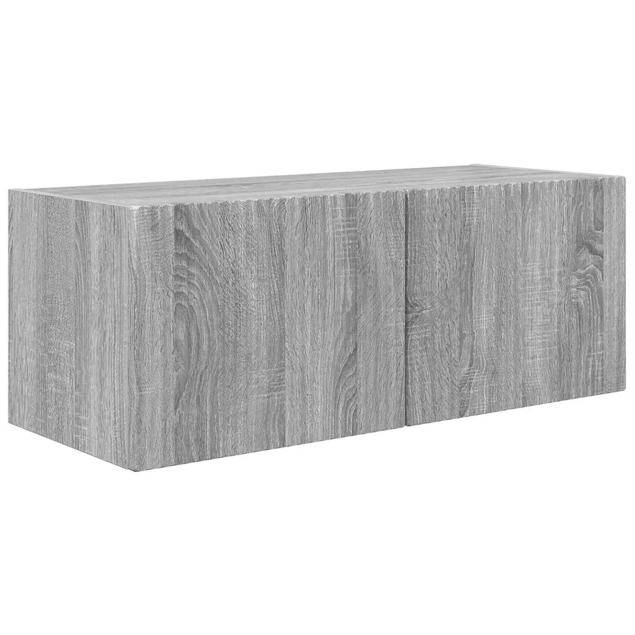 Meuble TV 8 pcs Gris Sonoma - 6