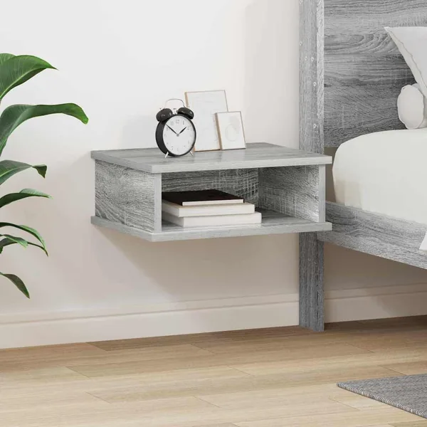 Table de chevet Gris Sonoma 40 x 31 x 15 cm Bois d'ingénierie