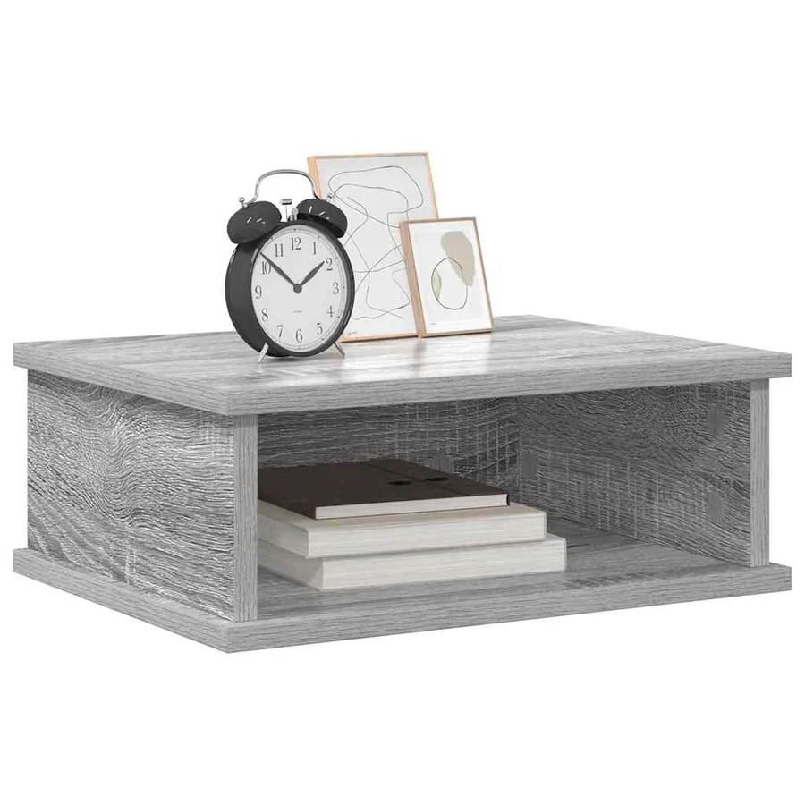 Table de chevet Gris Sonoma 40 x 31 x 15 cm Bois d'ingénierie - 3