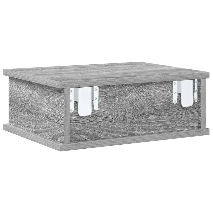 Table de chevet Gris Sonoma 40 x 31 x 15 cm Bois d'ingénierie - 7
