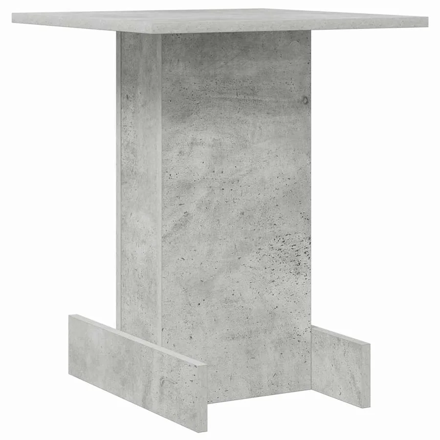 Table d'appoint Gris béton 44,5 x 45 x 55 cm Bois d'ingénierie - 2