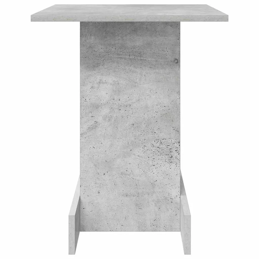 Table d'appoint Gris béton 44,5 x 45 x 55 cm Bois d'ingénierie - 5