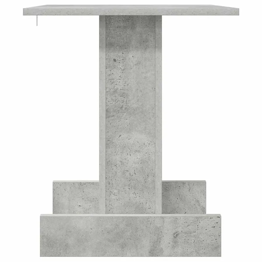Table d'appoint Gris béton 44,5 x 45 x 55 cm Bois d'ingénierie - 6