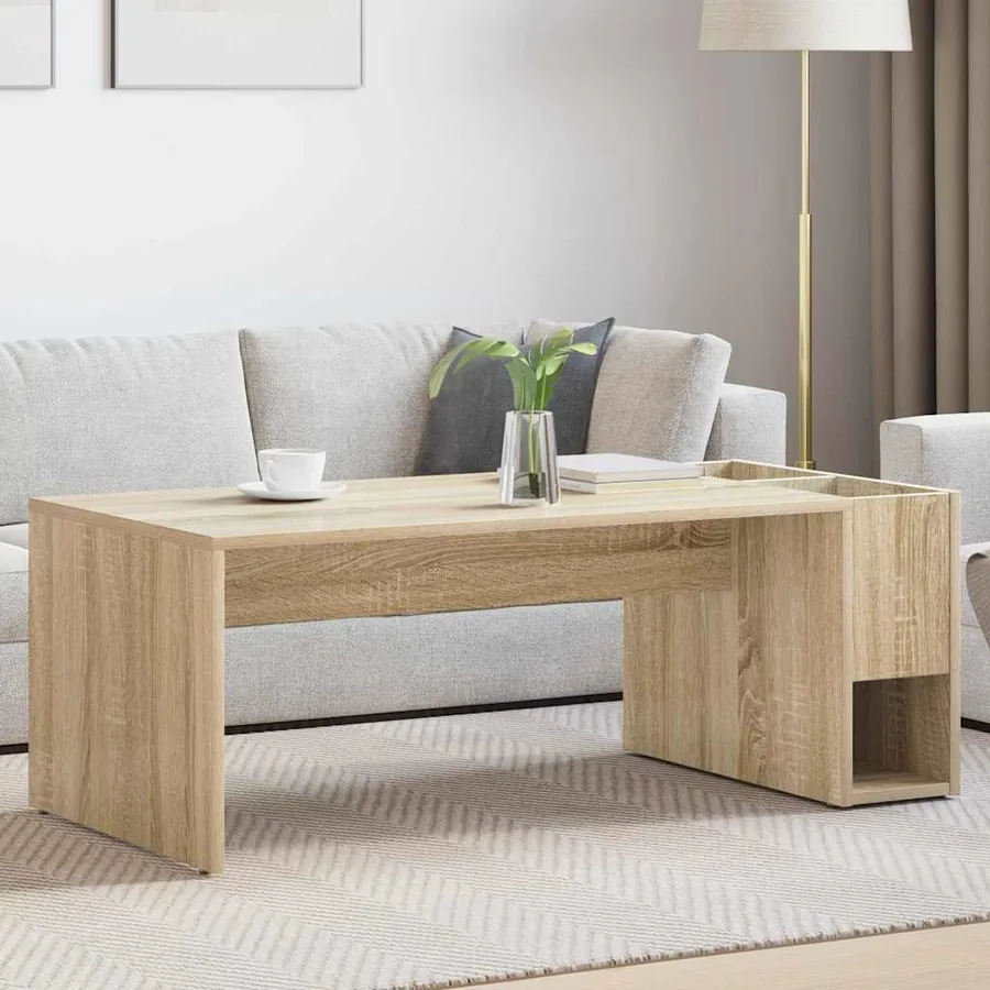 Table basse Chêne Sonoma 101,5 x 50 x 37 cm Bois d'ingénierie