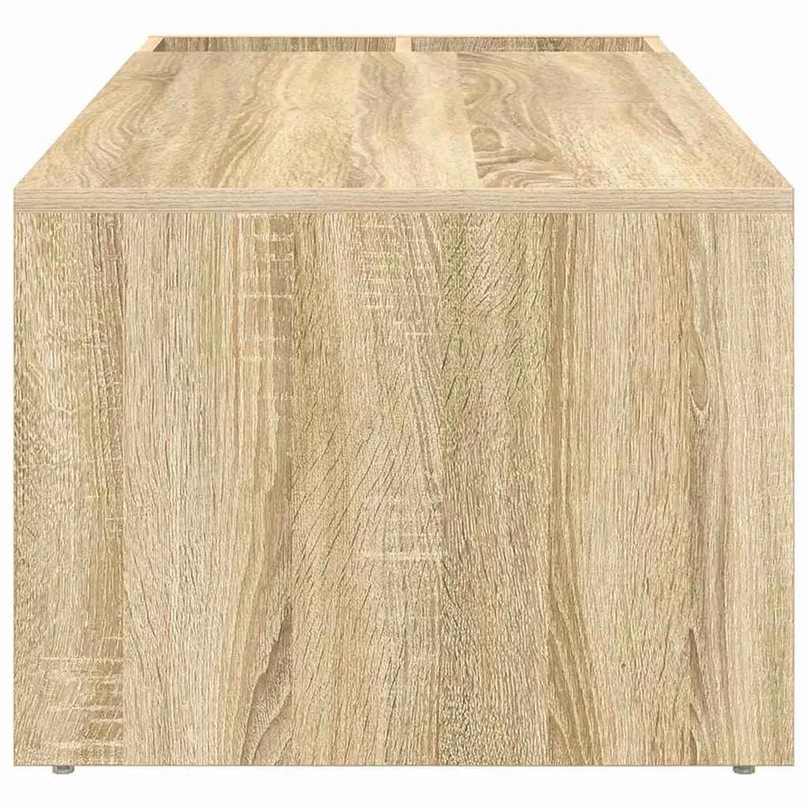 Table basse Chêne Sonoma 101,5 x 50 x 37 cm Bois d'ingénierie - 6