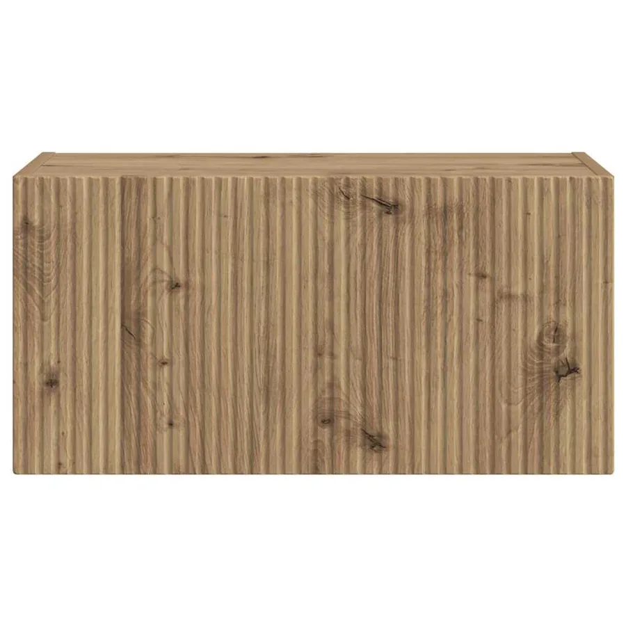 Meuble TV mural 60 x 31 x 29,5 cm Chêne artisan - 6