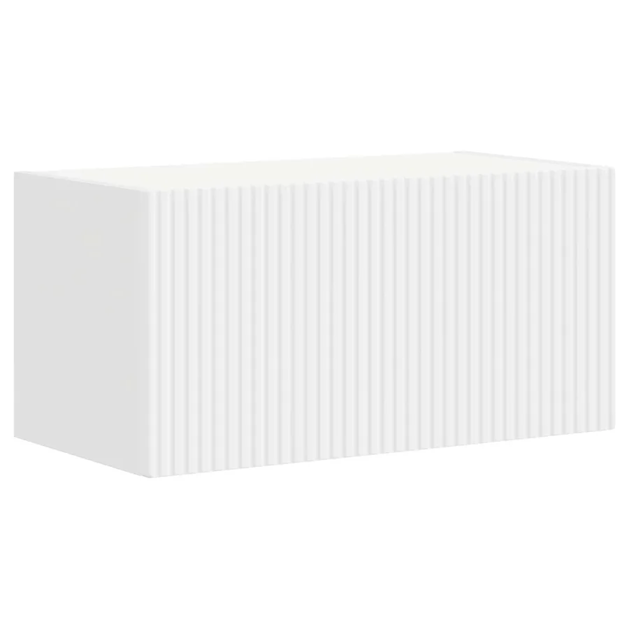 Ensemble meuble TV 8 pcs Blanc Bois d'ingénierie - 5