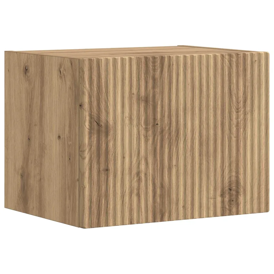 Ensemble de meuble TV mural 4 pcs Chêne artisanal - 6
