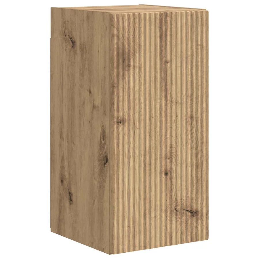 Ensemble de meuble TV mural 4 pcs Chêne artisanal - 7