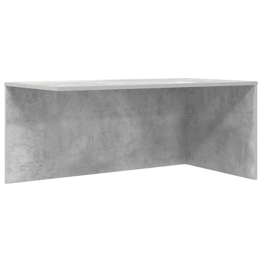 Ensemble de tables basses 2 pcs Gris béton Bois d'ingénierie - 6