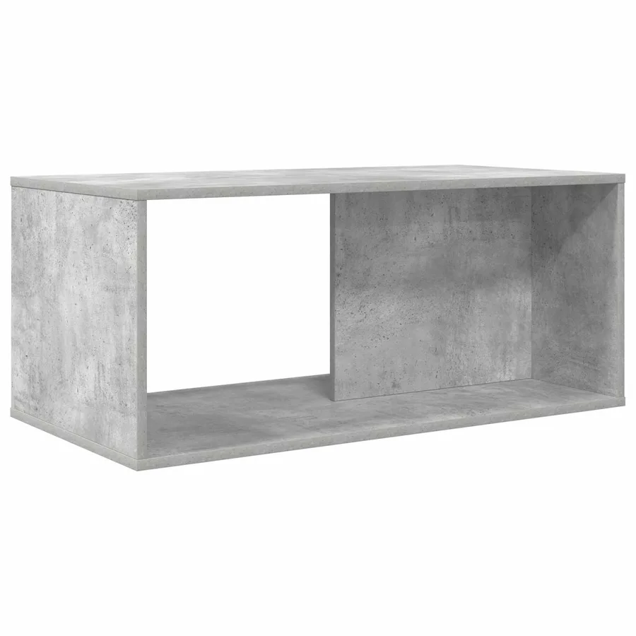 Ensemble de tables basses 2 pcs Gris béton Bois d'ingénierie - 7