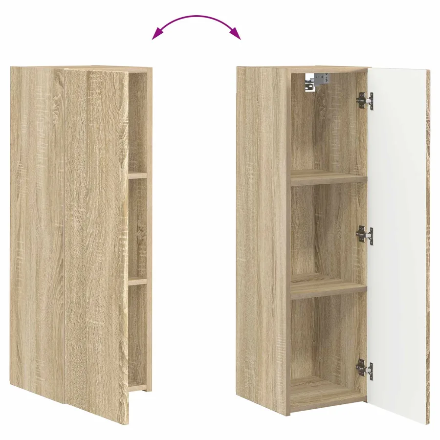 Meuble TV 5 pcs Chêne Sonoma - 13