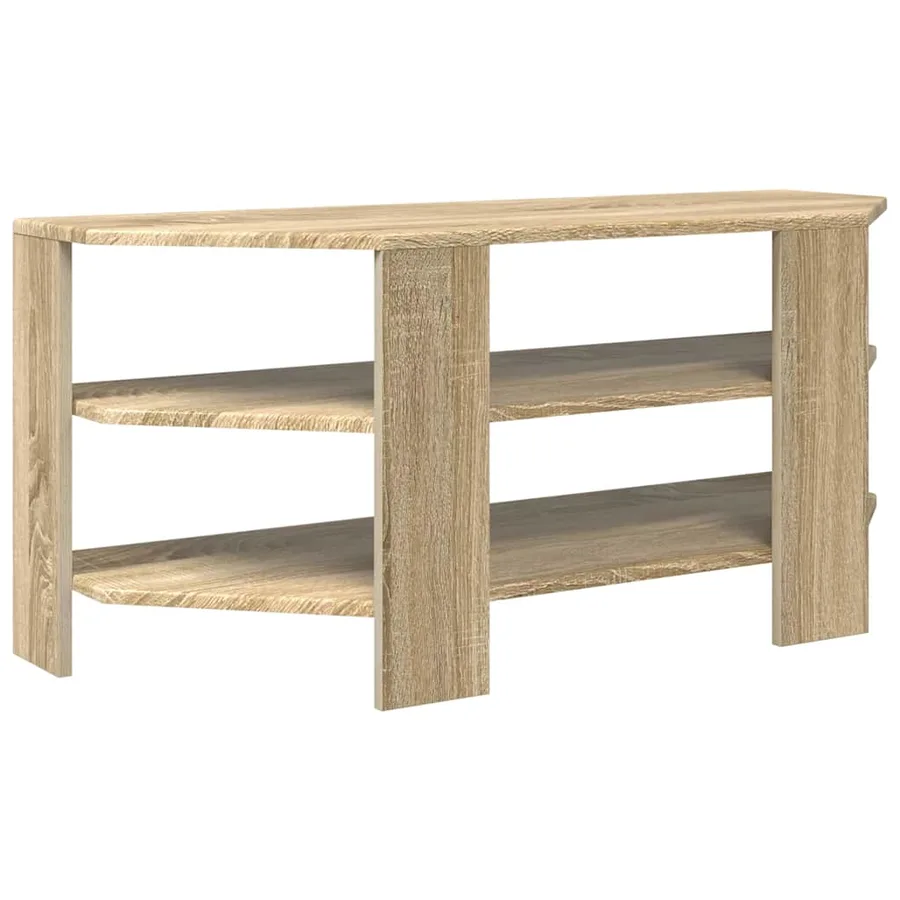MeubleTVd'Angle Chêne Sonoma 102x40,5x45cm Bois d'ingénierie - 7