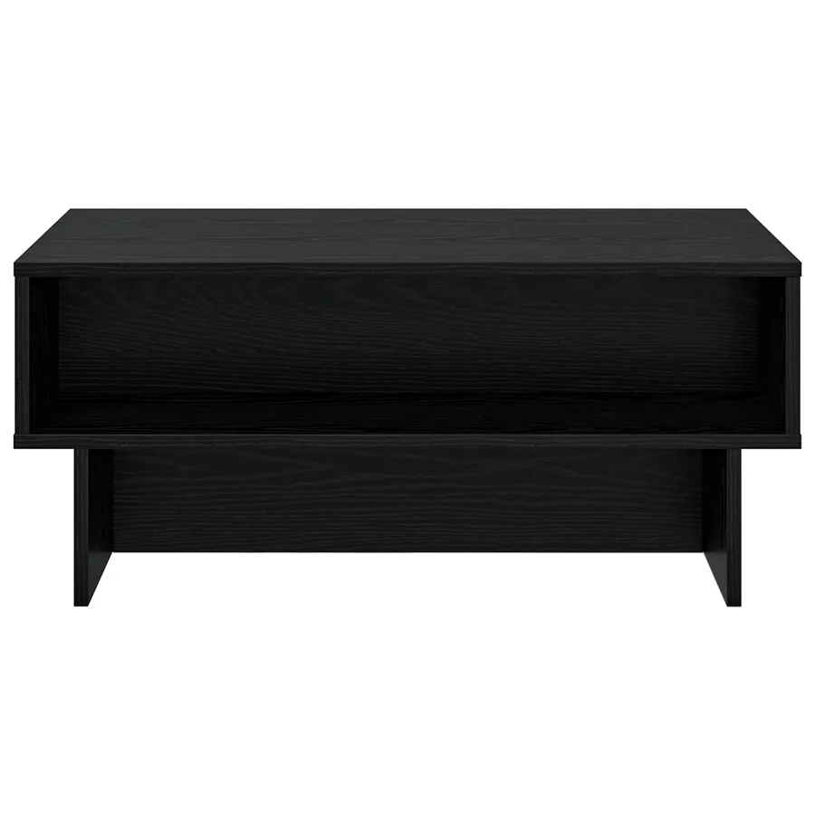 Table basse Chêne noir 80 x 46 x 35 cm Bois d'ingénierie - 5