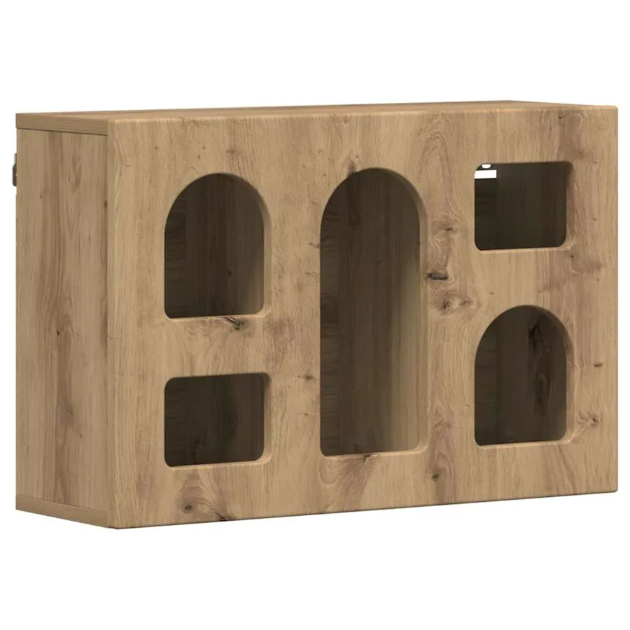 Armoire suspendue ELST Chêne artisanal 60 x 20 x 40 cm - 2