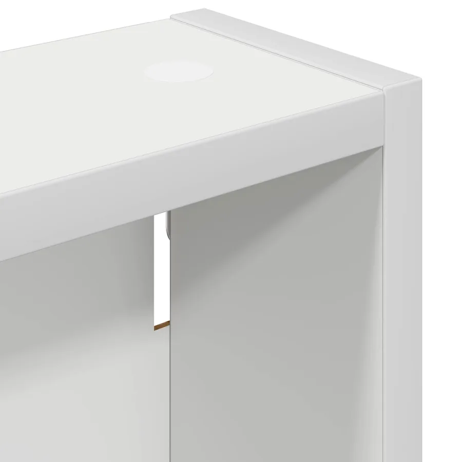 Armoire murale de salle de bain Blanc 30 x 10 x 60,5 cm - 9