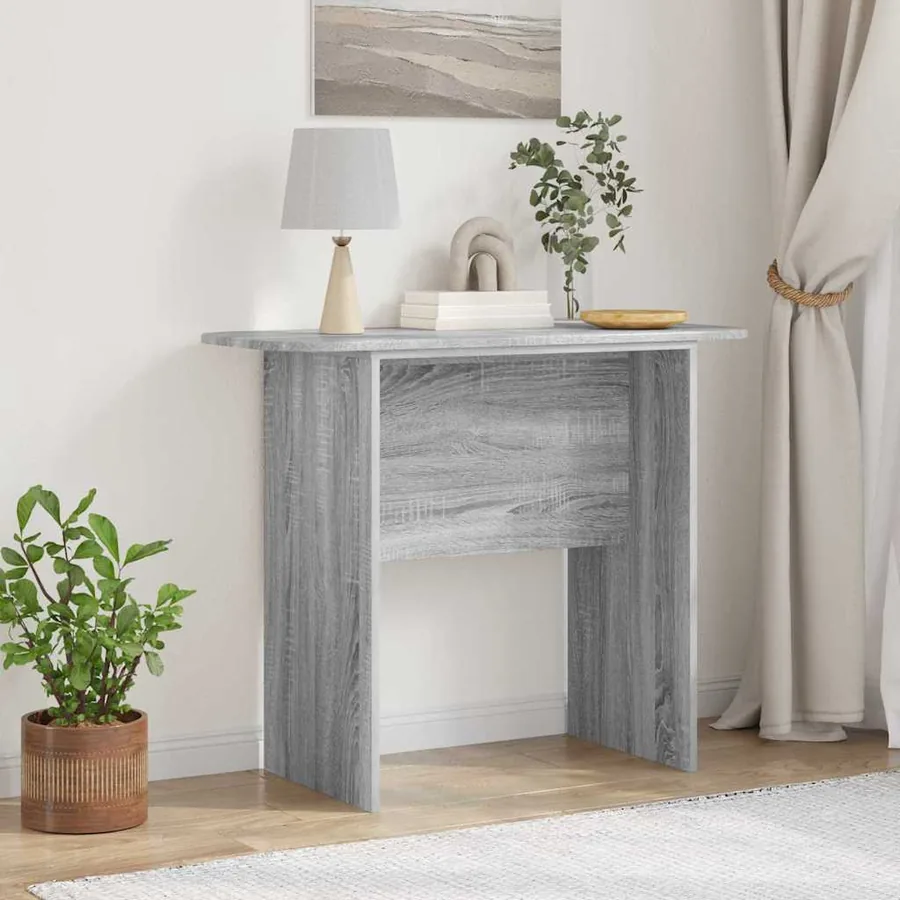 Table console Gris Sonoma 93 x 40 x 75 cm Bois d'ingénierie