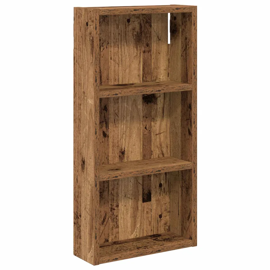 Armoire murale de salle de bain Bois ancien 30 x 10 x 60,5 cm - 2